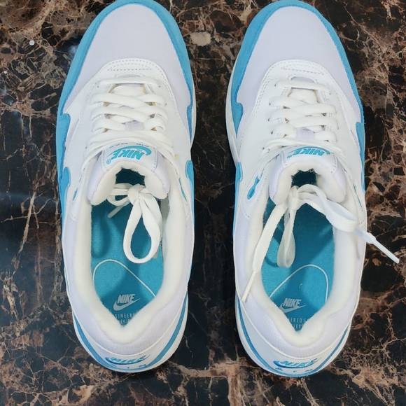 Nike AirMax 1 Atomic Teal Streetwear/Lifestyle/Athletic Shoes Size 8.5 for Women - Picture 11 of 12